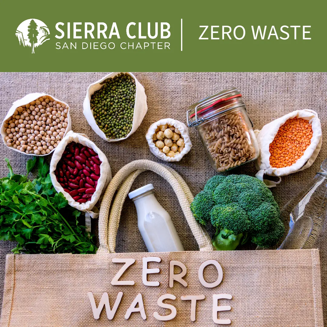 Practicing zero waste with the Sierra Club San Diego